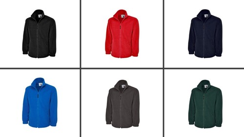 Unisex full zip fleece jacket - unisex,