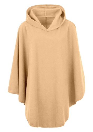 Ladies women fleece poncho - ladies,