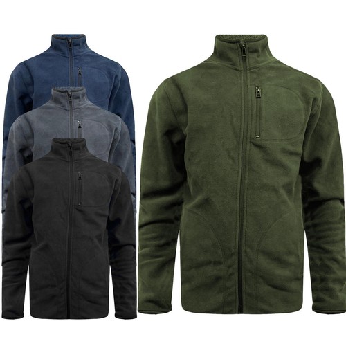 Mens fleece jacket full - fleece,