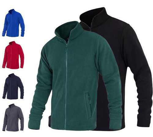 Unisex anti pill zip - zip, fleece