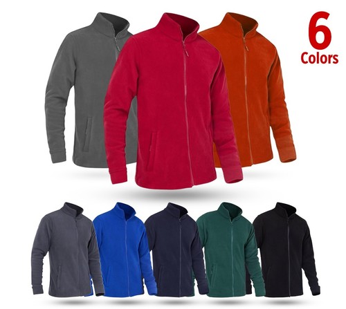 Unisex full zip anit pill - zip,