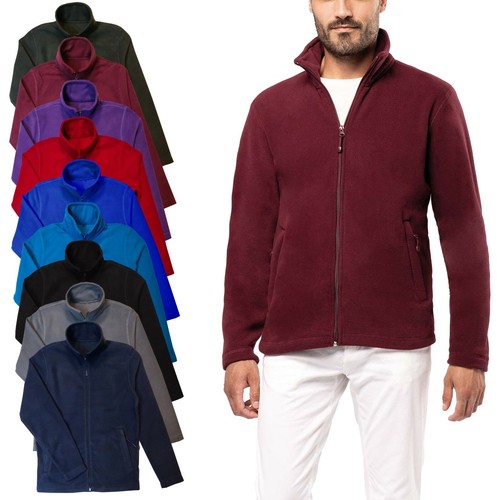 Kariban mens fleece jacket - mens,