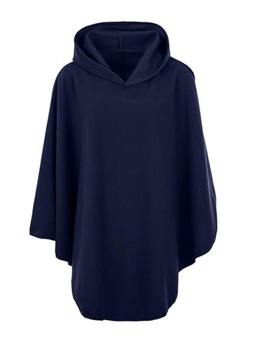 Womens fleece poncho - fleece,