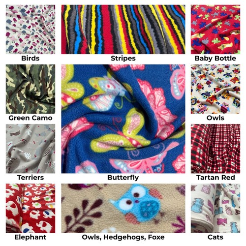 Print fleece fabric - print,